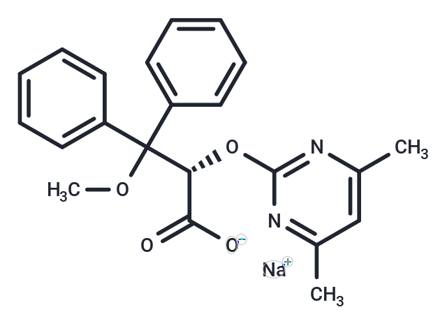 化合物 Ambrisentan sodium,Ambrisentan sodium