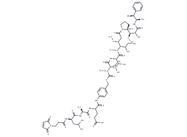 化合物 mp-dLAE-PABC-MMAE,mp-dLAE-PABC-MMAE