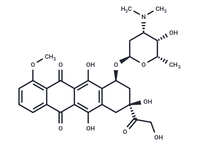 化合物 N,N-Dimethyldoxorubicin,N,N-Dimethyldoxorubicin