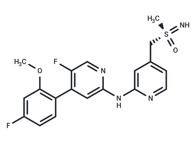 化合物 (R)-Enitociclib,(R)-Enitociclib