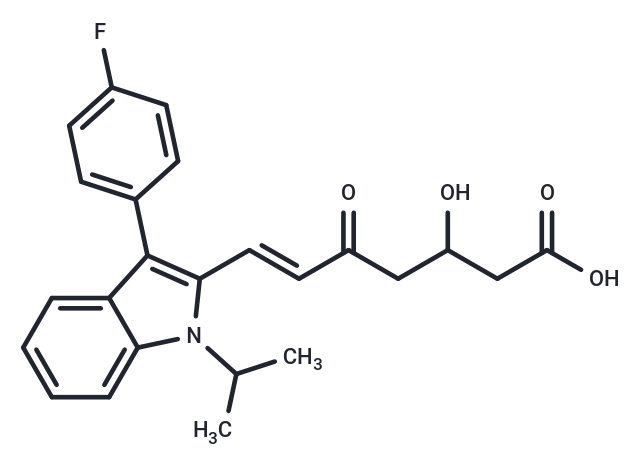 化合物 (Rac)-5-Keto Fluvastatin,(Rac)-5-Keto Fluvastatin