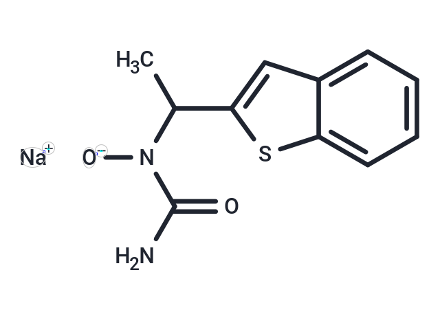 化合物 Zileuton sodium,Zileuton sodium