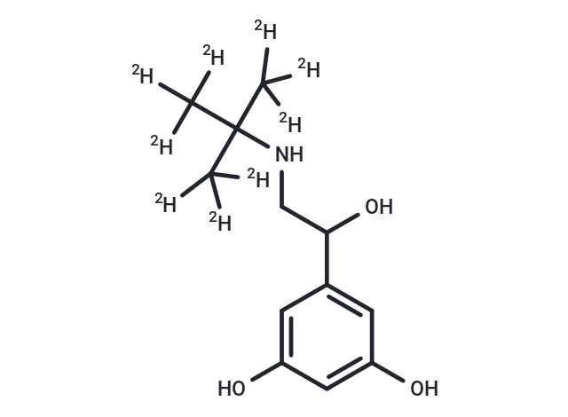 化合物 Terbutaline-d9,Terbutaline-d9