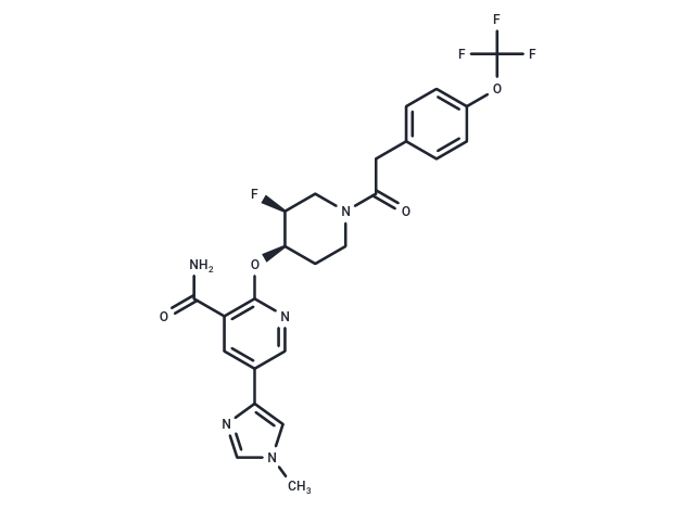 化合物 (3S,4R)-PF-6683324,(3S,4R)-PF-6683324