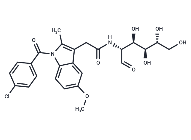 化合物 Glucametacine,Glucametacine