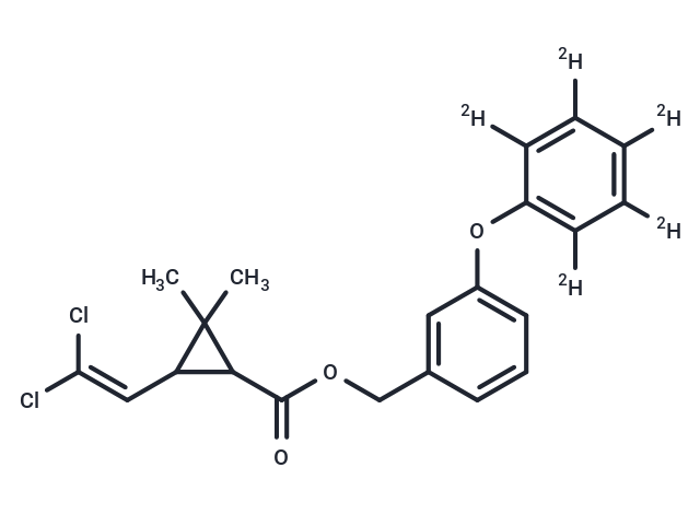 化合物 Permethrin-d5 (cis/trans mixture),Permethrin-d5 (cis/trans mixture)