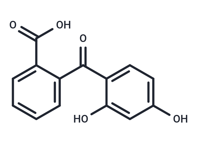 化合物 2-(2,4-Dihydroxybenzoyl)benzoic acid,2-(2,4-Dihydroxybenzoyl)benzoic acid