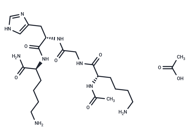 化合物Acetyl tetrapeptide-3 Acetate,Acetyl tetrapeptide-3 Acetate