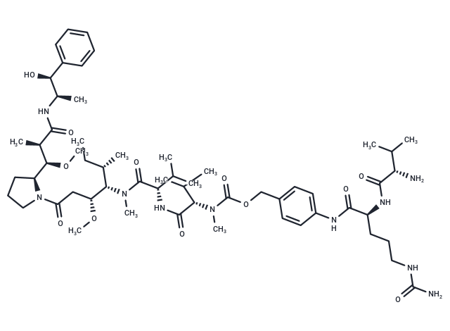 化合物Val-Cit-PAB-MMAE,Val-Cit-PAB-MMAE