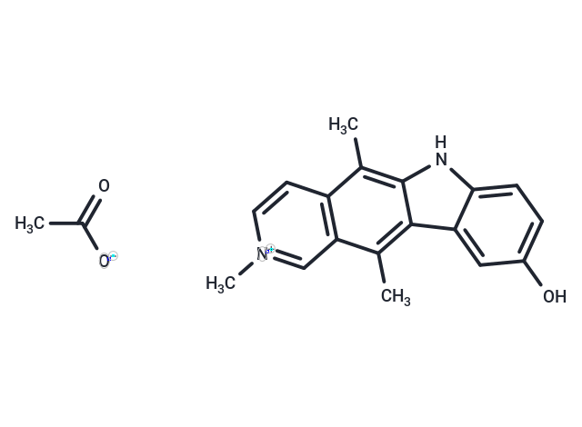 化合物 Celiptium,Elliptinium acetate