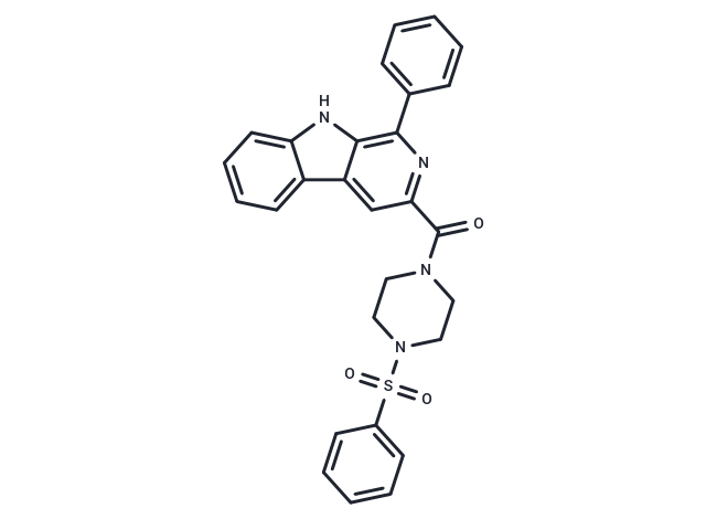 化合物 DNA topoisomerase II inhibitor 1,DNA topoisomerase II inhibitor 1