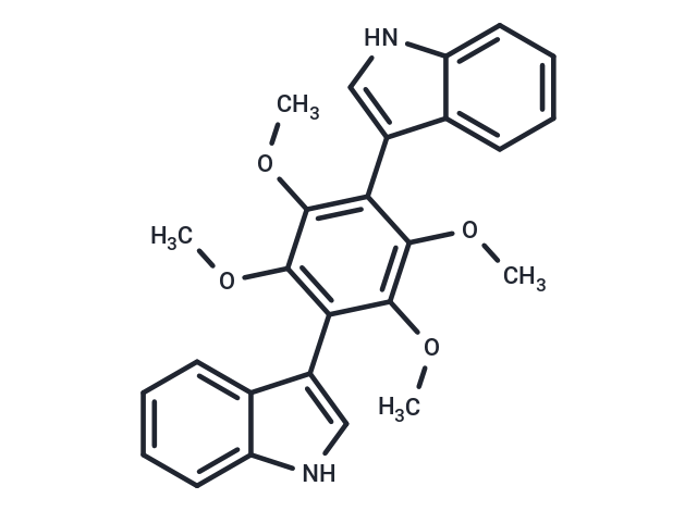 化合物 Asterriquinol D dimethyl ether,Asterriquinol D dimethyl ether