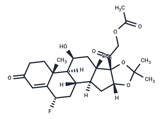 化合物 Flurandrenolone Acetate,Flurandrenolone Acetate