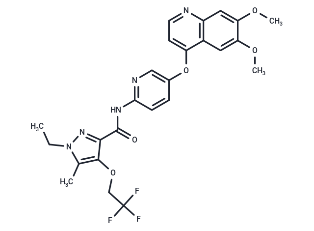 化合物 Axl/Mer/CSF1R-IN-1,Axl/Mer/CSF1R-IN-1