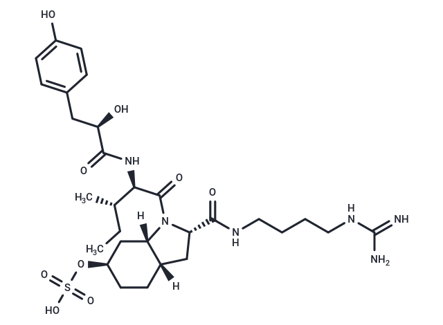 化合物 Aeruginosin 98-B,Aeruginosin 98-B