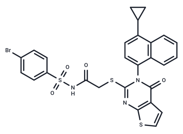 化合物 URAT1 inhibitor 4,URAT1 inhibitor 4