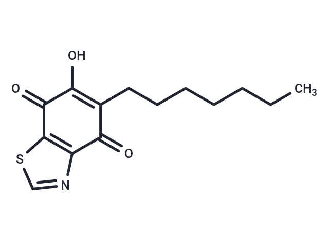 化合物 5-n-Heptyl-6-hydroxy-4,7-dioxobenzothiazole,5-n-Heptyl-6-hydroxy-4,7-dioxobenzothiazole