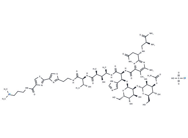 化合物 Bleomycin A2,Bleomycin A2