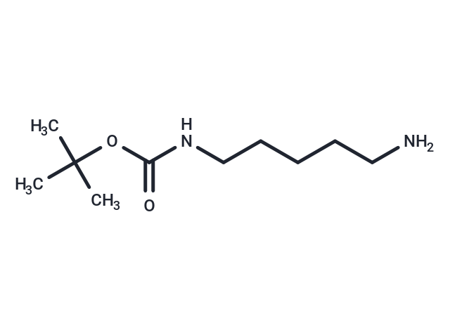 N-(5-氨基戊基)氨基甲酸叔丁酯,NH2-C5-NH-Boc