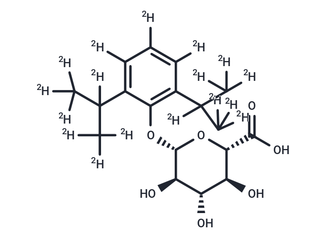 化合物 Propofol-d17 β-D glucuronide,Propofol-d17 β-D glucuronide