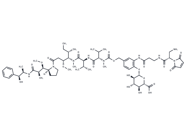 化合物 MC-betaglucuronide-MMAE-2,MC-betaglucuronide-MMAE-2