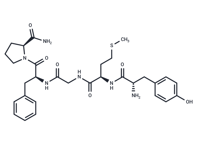 化合物 (D-Met2,Pro5)-Enkephalinamide,(D-Met2,Pro5)-Enkephalinamide