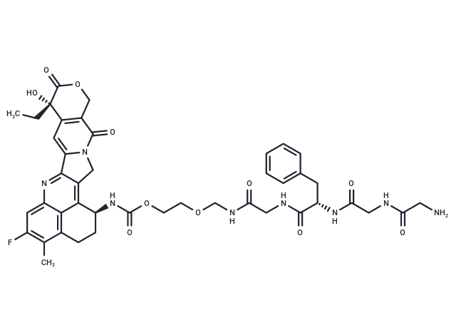 化合物 GGFG-amide-glycol-amide-Exatecan,GGFG-amide-glycol-amide-Exatecan