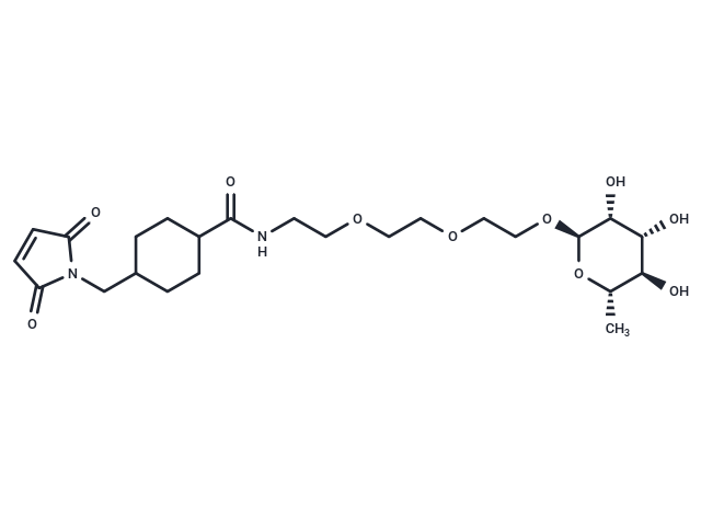 化合物 Rha-PEG3-SMCC,Rha-PEG3-SMCC