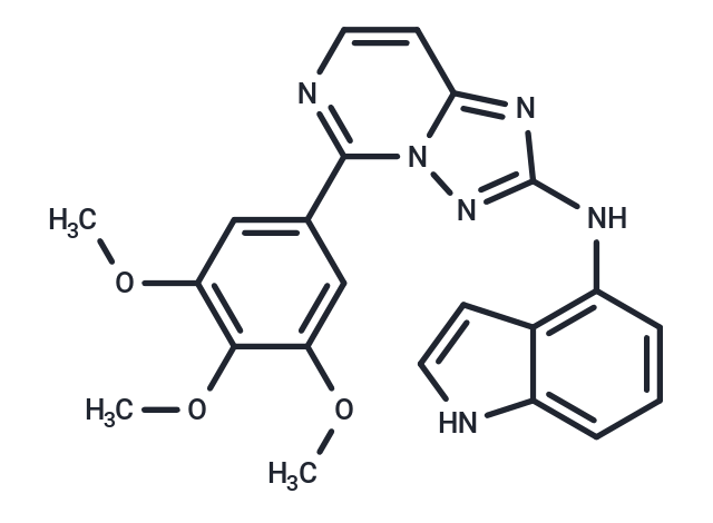 化合物 Tubulin/JAK2-IN-1,Tubulin/JAK2-IN-1