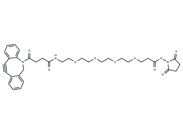 化合物DBCO-PEG4-NHS ester,DBCO-PEG4-NHS ester