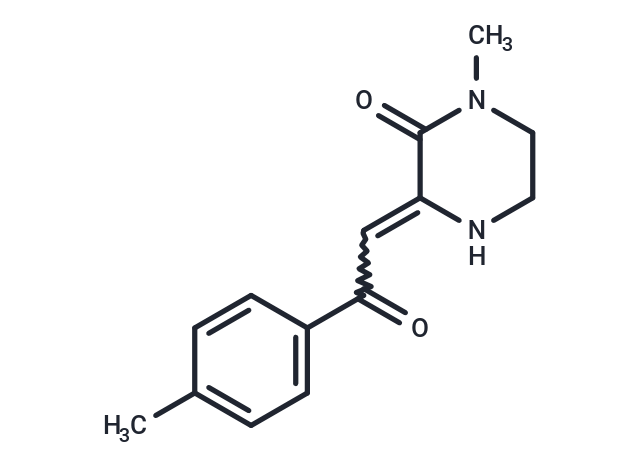 化合物 T9834,(3Z)-1-methyl-3-[2-(4-methylphenyl)-2-oxo-ethylidene]piperazin-2-one