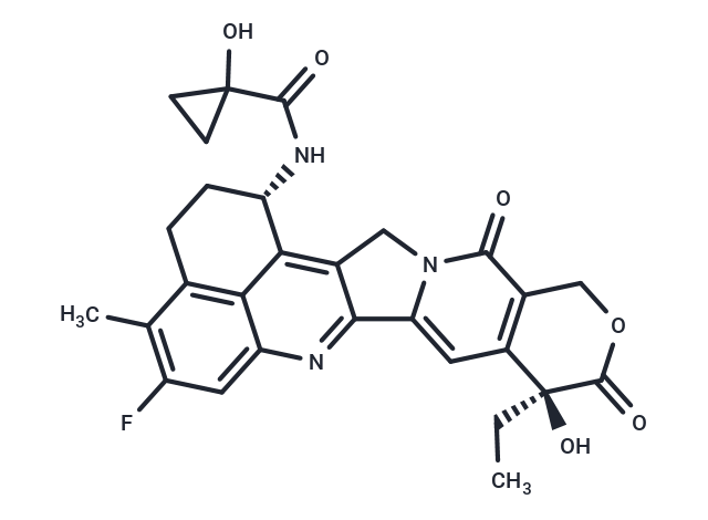 化合物 Exatecan-amide-cyclopropanol,Exatecan-amide-cyclopropanol