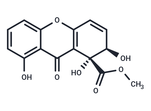 化合物 Globosuxanthone A,Globosuxanthone A