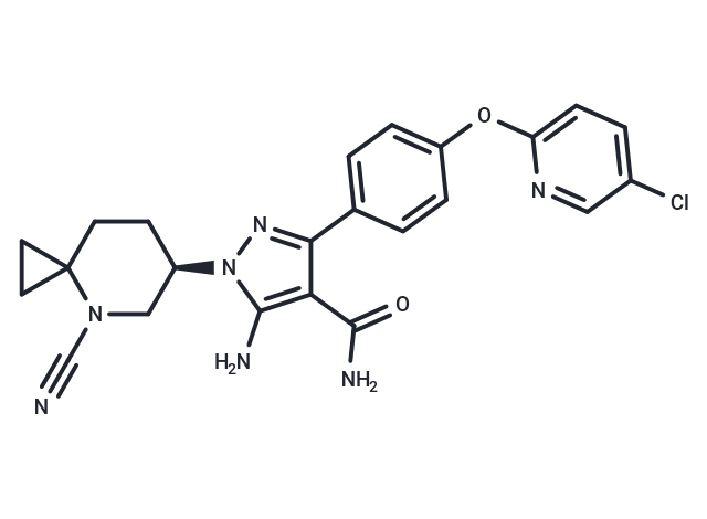 化合物 Civorebrutinib,Civorebrutinib