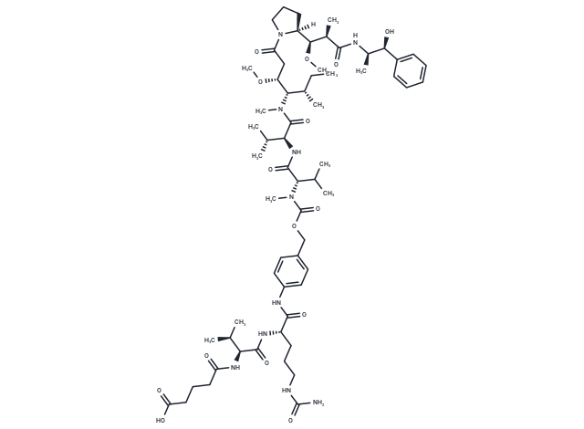 化合物 OH-Glu-Val-Cit-PAB-MMAE,OH-Glu-Val-Cit-PAB-MMAE