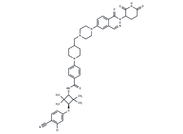 化合物 Androgen receptor degrader-3,Androgen receptor degrader-3