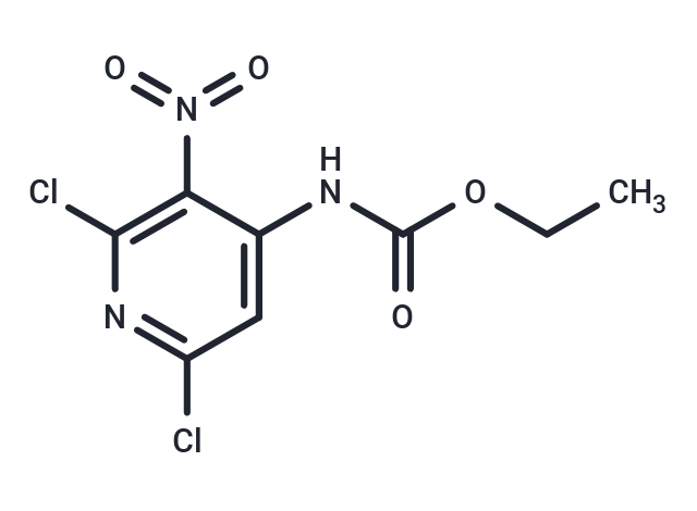 化合物 2,4-Dichloro-3-nitro-4-(N-ethoxycarbonyl)aminopyridine,2,4-Dichloro-3-nitro-4-(N-ethoxycarbonyl)aminopyridine