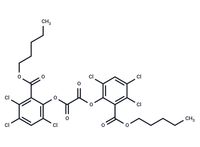 化合物 Bis[3,4,6-trichloro-2-(pentyloxycarbonyl)phenyl] oxalate,Bis[3,4,6-trichloro-2-(pentyloxycarbonyl)phenyl] oxalate