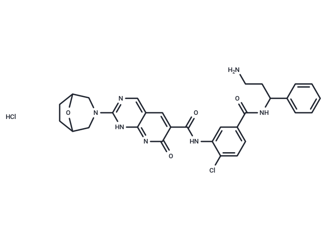 化合物 DYRKs-IN-1 hydrochloride,DYRKs-IN-1 hydrochloride