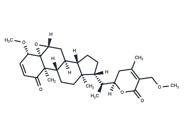 化合物 4,27-Dimethyl withaferin A,4,27-Dimethyl withaferin A