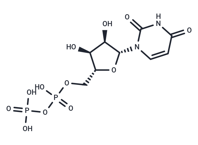 化合物 Uridine 5'-diphosphate,Uridine 5'-diphosphate