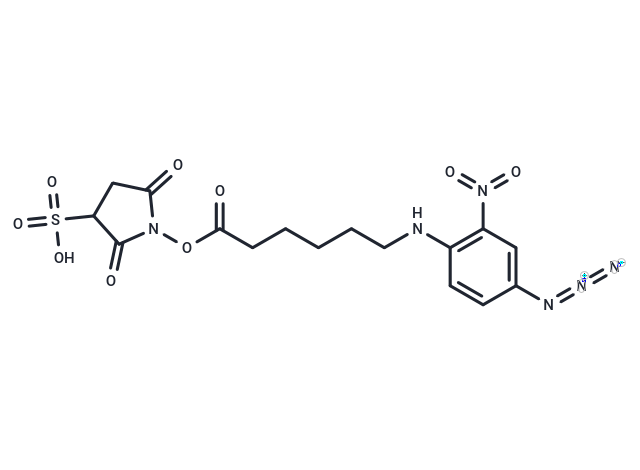 6-[(4-叠氮-2-硝基苯基)氨基]己酸磺酸基琥珀酰亚胺酯,Sulfo-SANPAH Crosslinker