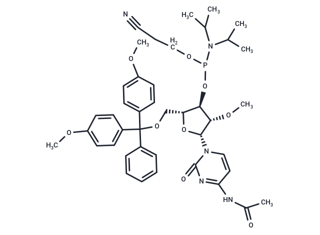 化合物 2'-OMe-Ac-C Phosphoramidite,2'-OMe-Ac-C Phosphoramidite