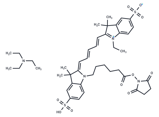 化合物T8836,CY5-SE triethylamine salt