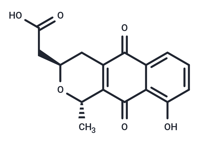 化合物 Nanaomycin A,Nanaomycin A