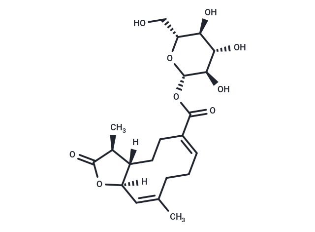 化合物 11β,13-Dihydrotaraxinic acid β-D-glucopyranosyl ester,11β,13-Dihydrotaraxinic acid β-D-glucopyranosyl ester