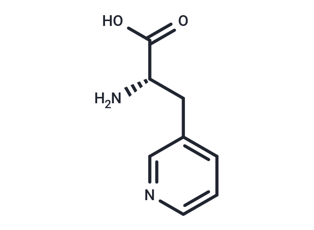 化合物 (S)-2-Amino-3-(pyridin-3-yl)propanoic acid,(S)-2-Amino-3-(pyridin-3-yl)propanoic acid