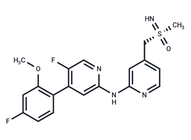 化合物 (S)-Enitociclib,(S)-Enitociclib