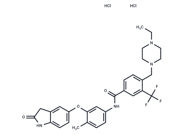 化合物 DDR1-IN-1 HCl,DDR1-IN-1 dihydrochloride