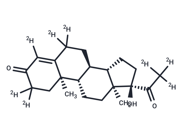 化合物 17α-Hydroxyprogesterone-d8,17α-Hydroxyprogesterone-d8